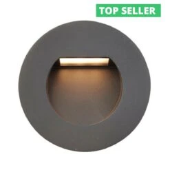 Albus CCT Round Recessed Step & Brick Light IP65 1.5w 240v