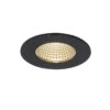 PATTA-I - 11w Fixed Round Black 240v IP65 3000k 910 Lumens 38 Degree Beam Angle Recessed Soffit Light