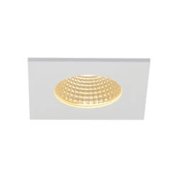 PATTA-I - 11w Fixed Square White 240v IP65 3000k 910 Lumens 38 Degree Beam Angle Recessed Soffit Light