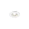Kamuela Eco - Fixed Round White 240v IP65 6.5w 4000k 400 Lumens 38 Degree Beam Angle Recessed Soffit Light