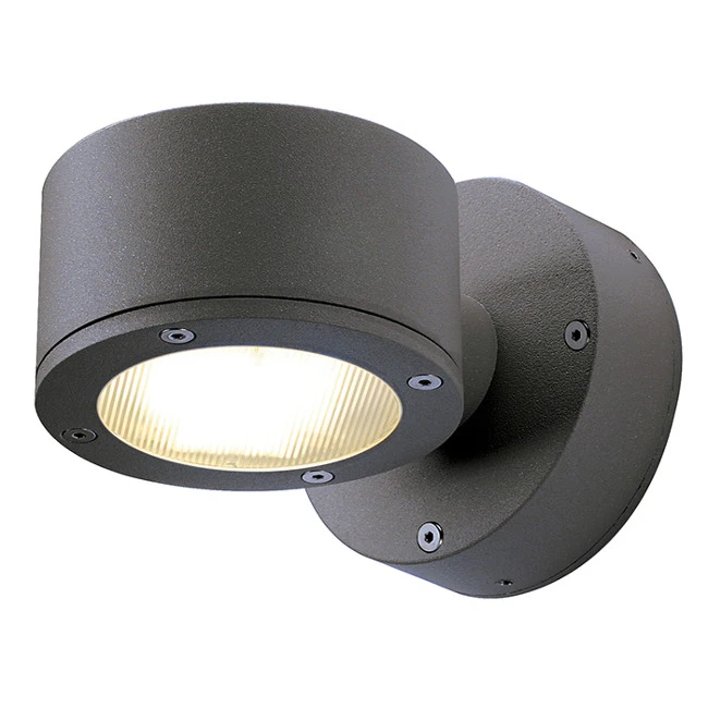 Sitra 240v - Outdoor Fixed Down Light Anthracite Powder Coated Aluminium IP44 GX53 - Image 3