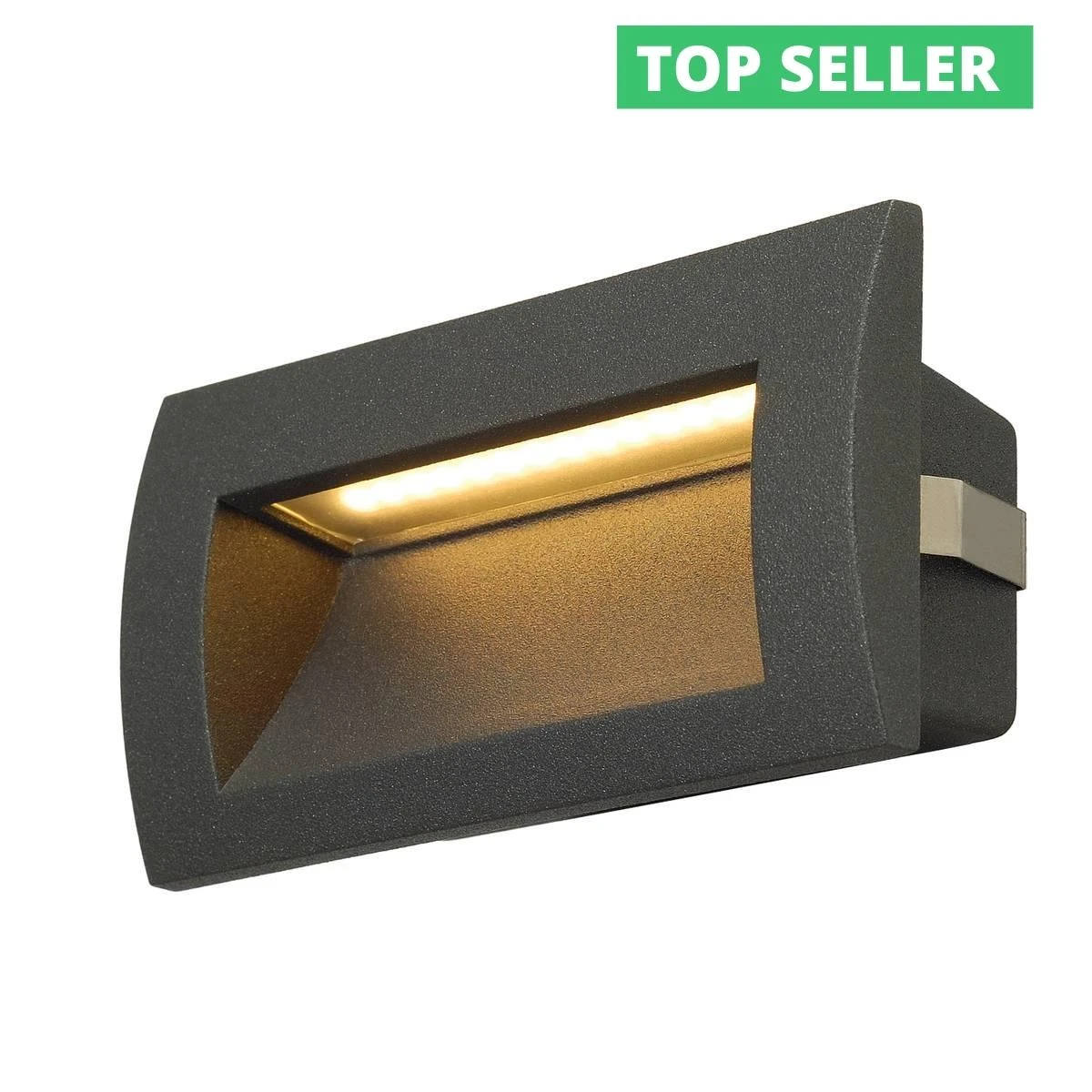 DOWNUNDER OUT M EL - Anthracite Warm White 3000k - 85 Lm 220-240v IP55 - 3.3w