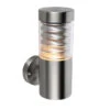 Equinox - Outdoor Wall Light - 240v - 316L Marine Grade Stainless Steel IP44 E27