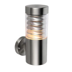 Equinox - Outdoor Wall Light - 240v - 316L Marine Grade Stainless Steel IP44 E27