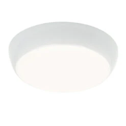Vigor Microwave Sensor - Outdoor Security Wall Light - 240v White Polycarbonate LED 16w 4200k IP65