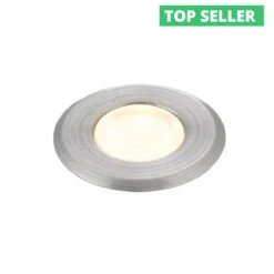 Cove - 240v - Soffit Light Or Deck Light - 316 Stainless Steel 0.8w 3000k IP67 Outdoor Recessed Light