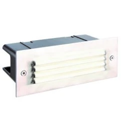 Seina Louvre IP44 3.5W Cool White 316 Stainless Steel - 220 - 240v