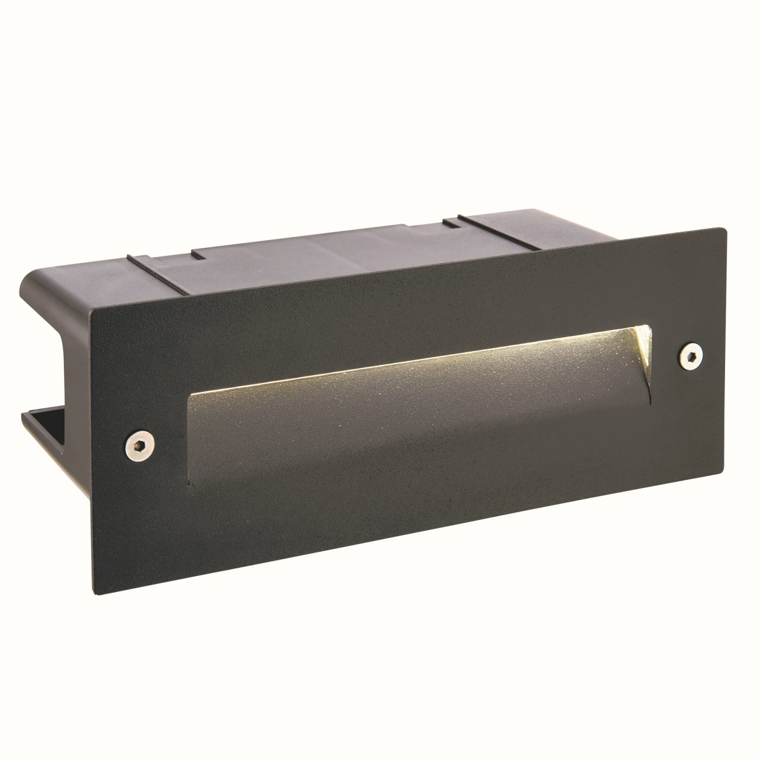 Seina Guide IP44 2W Cool White Black Finish - 220- 240v