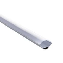 Rigel Corner Wide 2m Aluminium Profile/Extrusion Silver