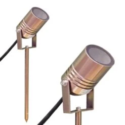 AlvaLED Cocoa IP65 240v Powder Coated Aluminium GU10 Max Wattage 20w Spike Spotlight