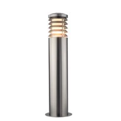Alto - 304 Stainless Steel IP44 E27 240v - 600mm Height - Surface Or Spike Mounted Bollard
