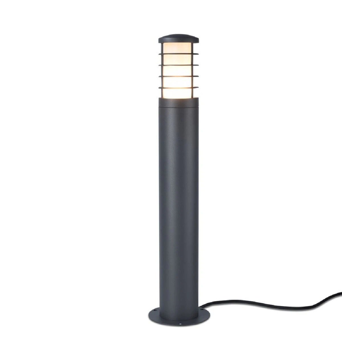 Stella - Graphite IP54 E27 240v Max 20w 650mm Height Surface Or Spike Mounted Bollard