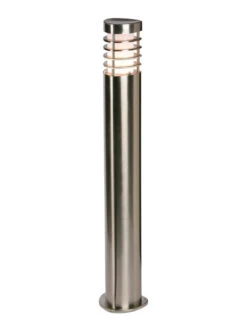 Bliss Bollard - 304 Stainless Steel IP44 240v E27 10.5w Max LED 800mm Height - Surface Mounted Bollard- 2 Height Options