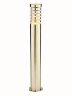 Tango Post - 304 Stainless Steel IP44 240v E27 9.2w Max LED 800mm Height - Surface Mounted Bollard- 2 Height Options