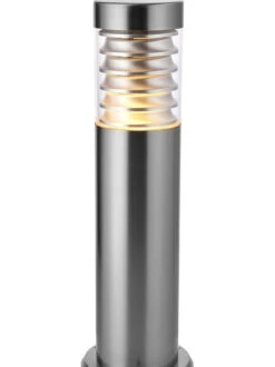 Equinox Post - 316 Stainless Steel IP44 240v E27 Max 23w 500mm Height - Surface Mounted Bollard- In 2 Heights
