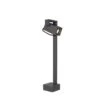 Theo Bracket 70 - Adjustable Path Light - 240v IP65 -Anthracite Aluminium GU10 Max 7w