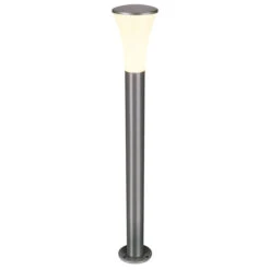 Alpa Cone - Anthracite IP55 E27 Max Watts 24w 220 - 240v, 108cm Tall - Surface Or Spiked Bollard