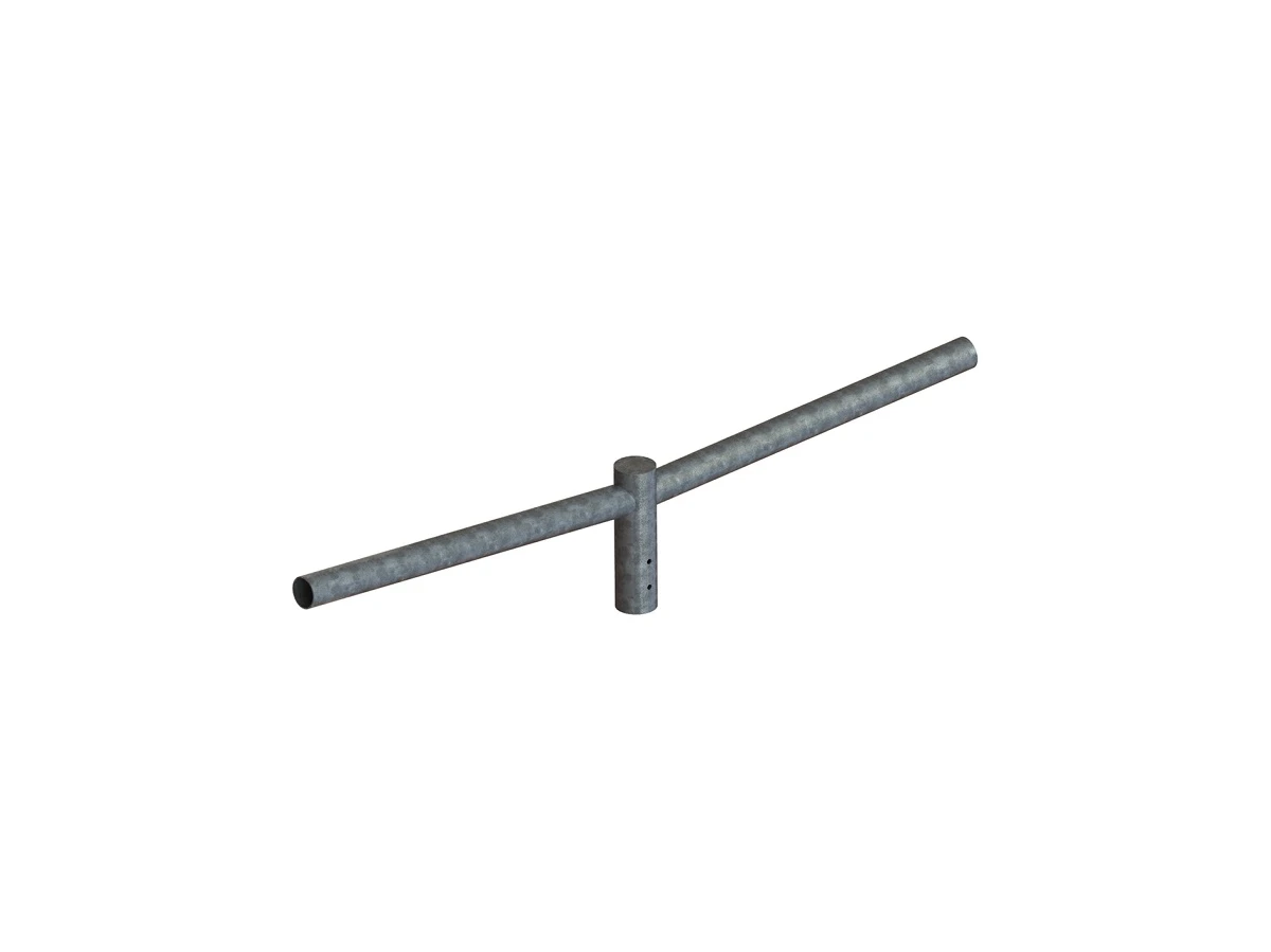 Street Lighting Bracket - 500mm Double Arm - 60mm For 76mm Spigot