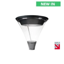 Broadstairs - 70w LED Amenity/Street Light IP65/IK08 Aluminium 240v Black Finish