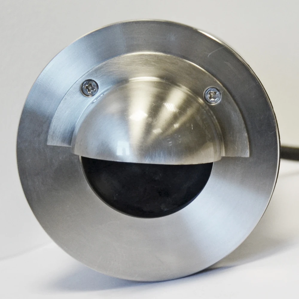 Caverna In-Wall / Step Light - 316 Stainless Steel - MR16 - 12v - Open Ended Cable - Image 2