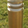 Charleston - Solid Brass IP55 Maximum Wattage 18w E27 220 - 240v 600mm Height - Surface Or Spike Mounted Bollard