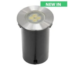 Decimax 90mm – Outdoor Recessed Light - 316 Stainless Steel Deck Light – 240v IP67