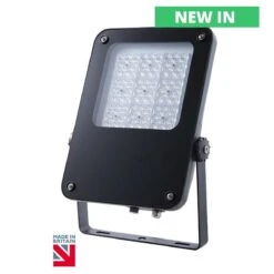 Whitstable Black 100w IP65 LED Flood Light
