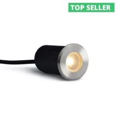 Navigator Mono - Deck Light 12v DC - 316 Stainless Steel 2700k 0.5w IP65 - Outdoor Recessed Light