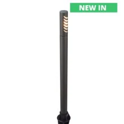 Elipta Stem LED Path Light IP65 12v G4 Brass - Plug & Play