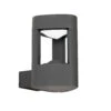 Tribeca - Outdoor Wall Light - 240v Grey Powder Coated Aluminium IP54 8W 6000k 300 Lumens