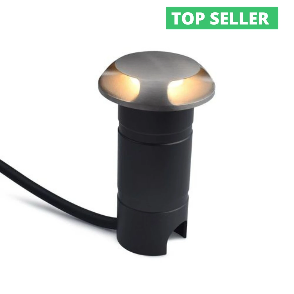 Micro Waymarker 360-12/24v DC-3w-100lm-2700K-IP67-Stainless Steel