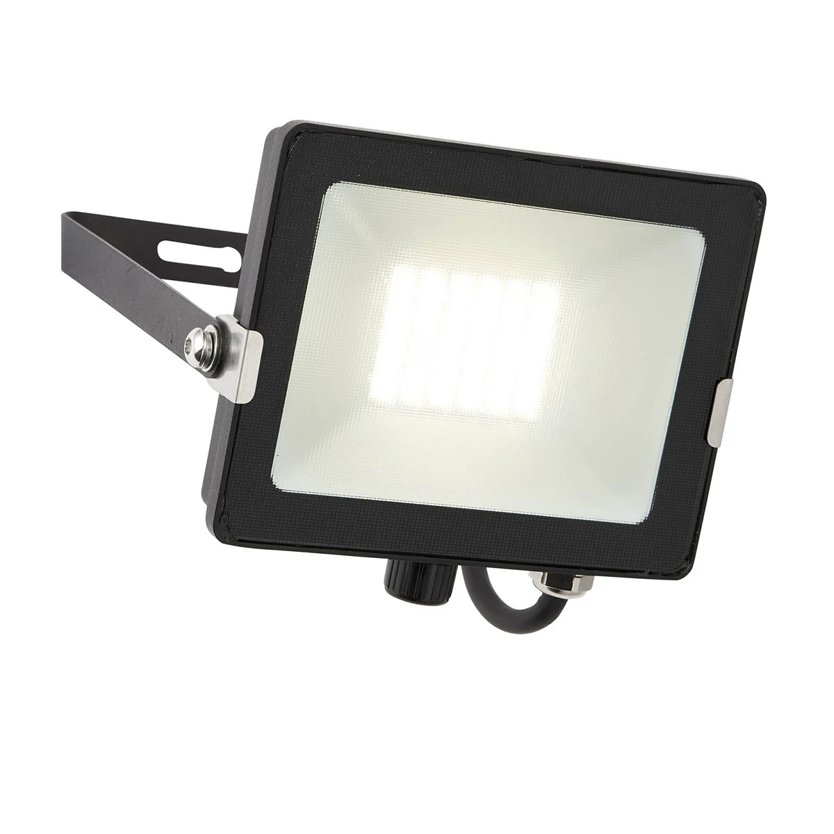 Salde IP65 30w Cool White Floodlight With Optional PIR, Photocell And Microwave Sensors - Black 240v