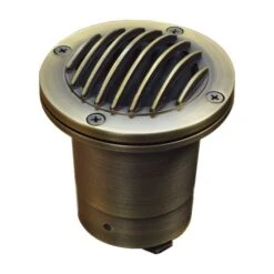 Charleston Guardlite - 12v Brass Plus & Play Recessed Light - IP68.