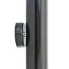 Hilospot Outdoor Up & Down Wall Light - 240v - Anodised Black Aluminium 2 X GU10 IP65 Max 35w