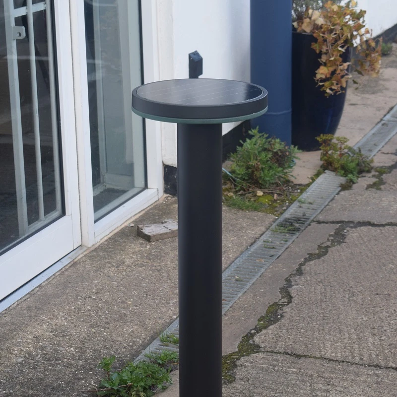 Pro Solar HALOPOST 800mm Black - Solar Post Light In Warm White 3000k Or Cool White 6000k LEDs - Image 7