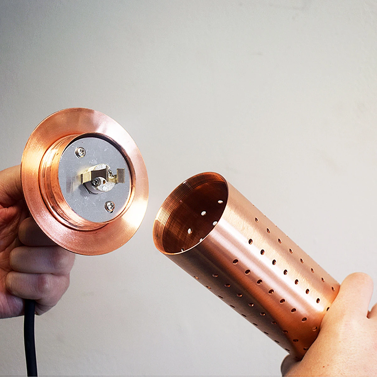 Starlight - 12v Hanging Light - Copper - Maximum 35w MR16 - IP23 - Plug & Play - 3 Colour Choices - Image 4