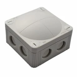 8 Way Junction Box, Grey (Wiska) - IP66