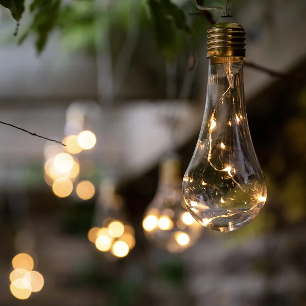 USB Solar Edison Light Bulbs - Set Of 20 - Image 4