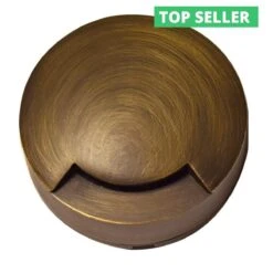 MONOLITE STEP LIGHTS BRASS (RUSTIC BRONZE) IP54 - 240v