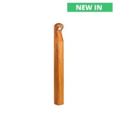 Eynsford - Iroko Wood 5w Bollard 1.1m Tall IP65 240v IK08 With LED Colour Temperature Options Available