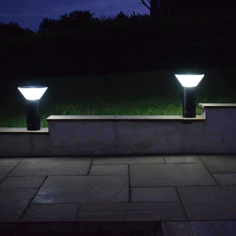 Pro Solar OLYMPIA – 380mm Solar Pedestal Light In 3000k Warm White Or 6000k Cool White - Image 7