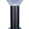 Pro Solar OLYMPIA – 380mm Black - Solar Pedestal Light With External Mounting Base 3000k Or 6000k