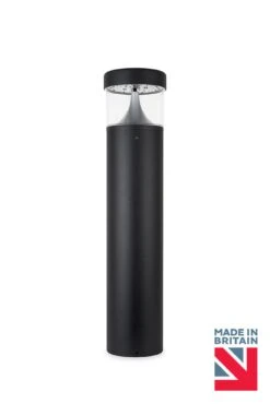 Otford - Commercial Bollard Black - Die Cast Aluminium 1m Tall 20w LED IP65 240v IK10 With Several Options Available
