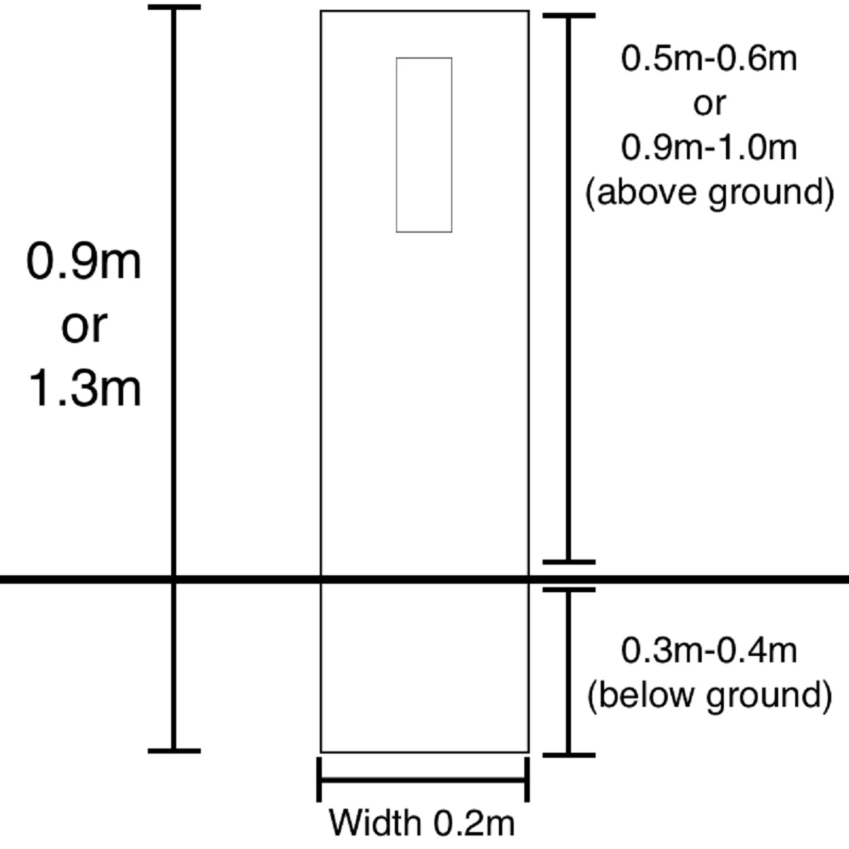 Radiata - Timber Pine Sleeper Bollard With Frosted Silver LED Light IP65 240v - 600mm Or 900mm - Image 8