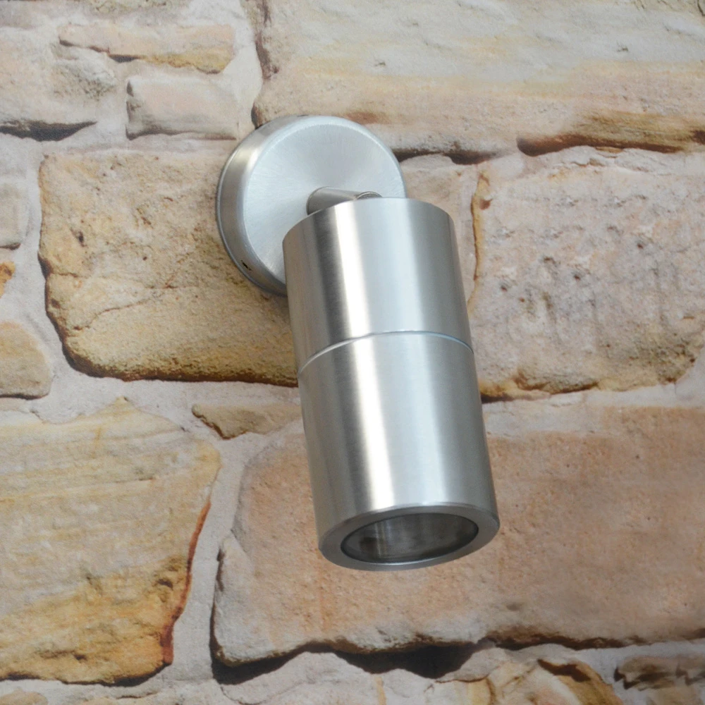 Smartspot 12v - Outdoor Adjustable Wall Light Satin Silver Anodised Aluminium IP65 MR16 - Image 2