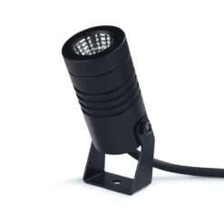 Spike5 Black 12v 5w 2700k 400 Lumens IP67 38 Degree Beam Angle Spotlight Available In Anthracite