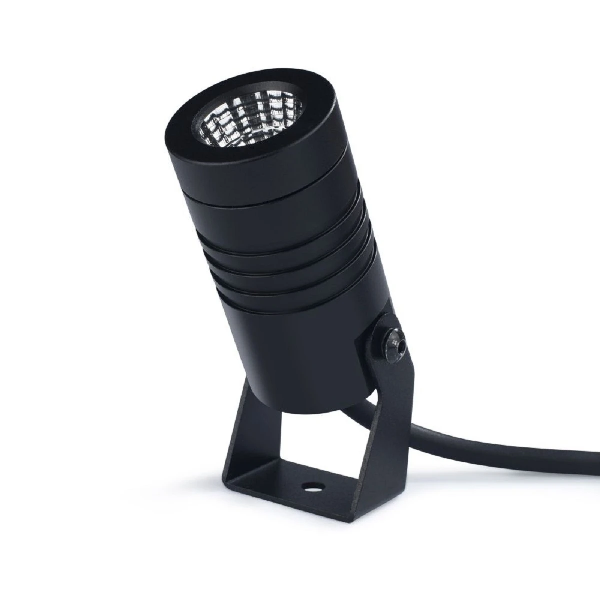 Spike5 Black 12v 5w 2700k 400 Lumens IP67 38 Degree Beam Angle Spotlight Available In Anthracite