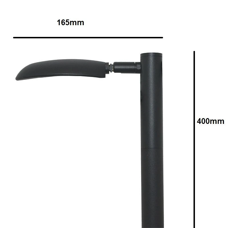 Elipta LED Adjustable Head Path Light Solo - 12v Black 2w IP65 - 2700K Warm White LED - Image 5