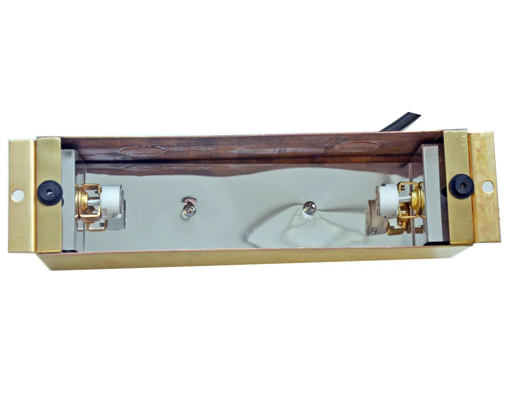 Charleston Brass Brick Light – Frosted Glass Front - 12v IP44 - Image 7