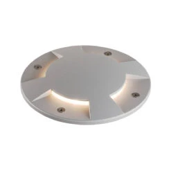 Big Plot Cover In Aluminium Powder Coated Silver Grey - 4 Slots